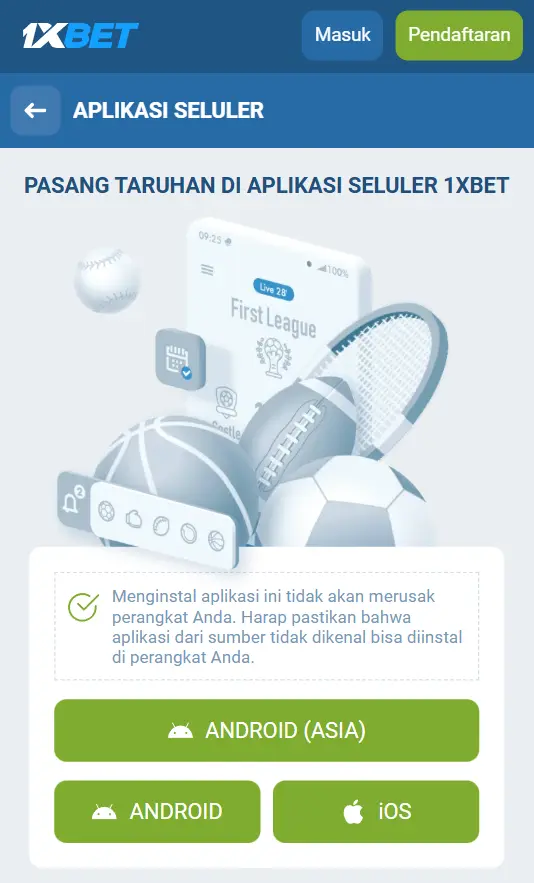1xBet Mobile